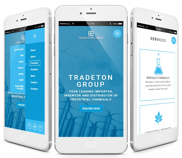 Tradeton Mobile Responsive