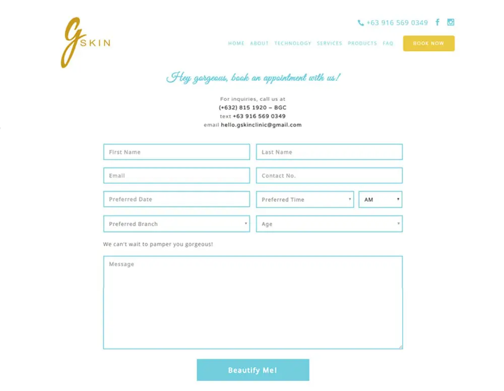 GSkin Addon Feature - Advance Contact Form