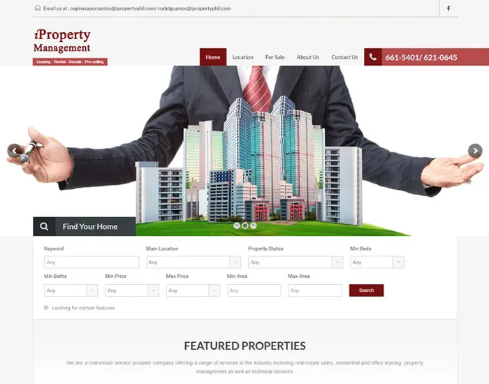iProperty Management Site Preview