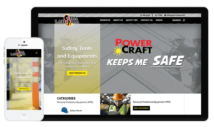 Olis-Safety Web Design