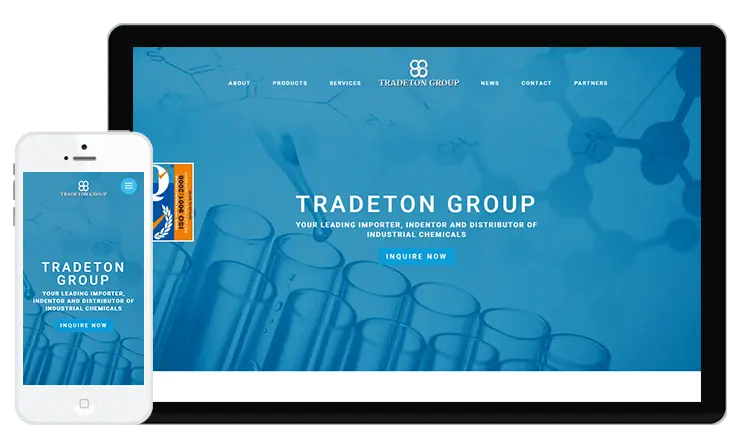 Tradeton Group Web Design