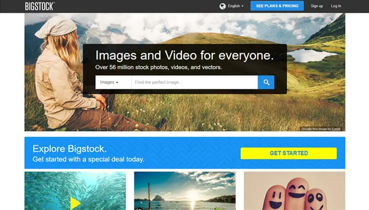 Bigstock Photo Site Preview