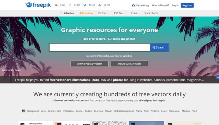 Freepik Site Preview