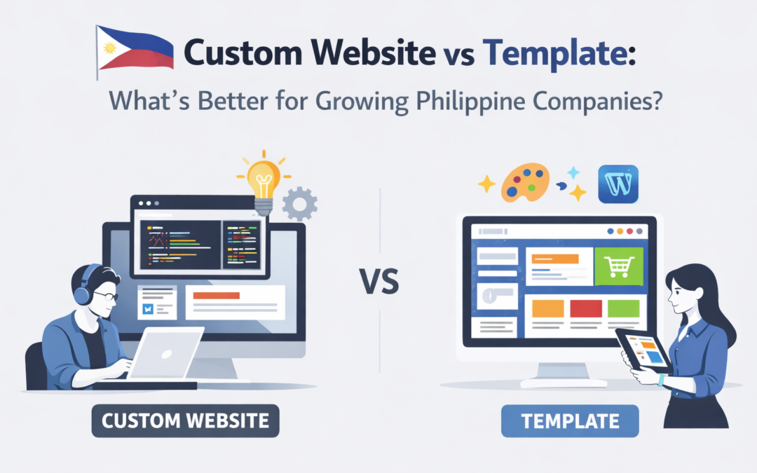 Custom Website vs Template: What’s Better for Growing Philippine Companies?