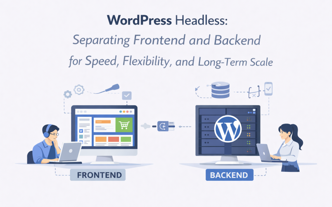 WordPress Headless: Separating Frontend and Backend for Speed, Flexibility, and Long-Term Scale
