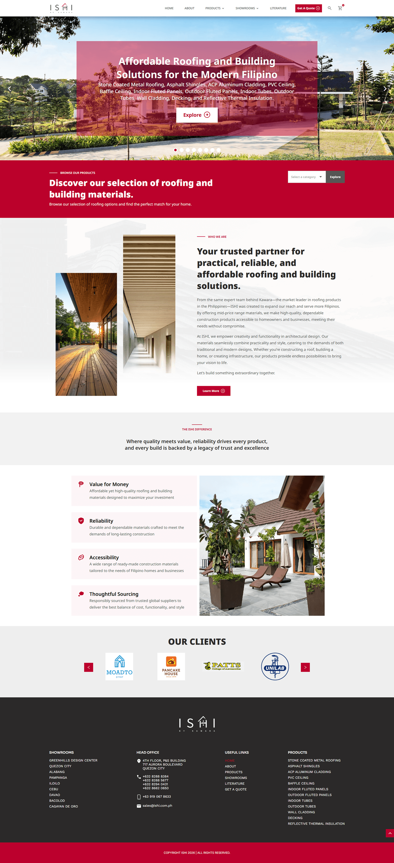Ishi-homepage Ishi