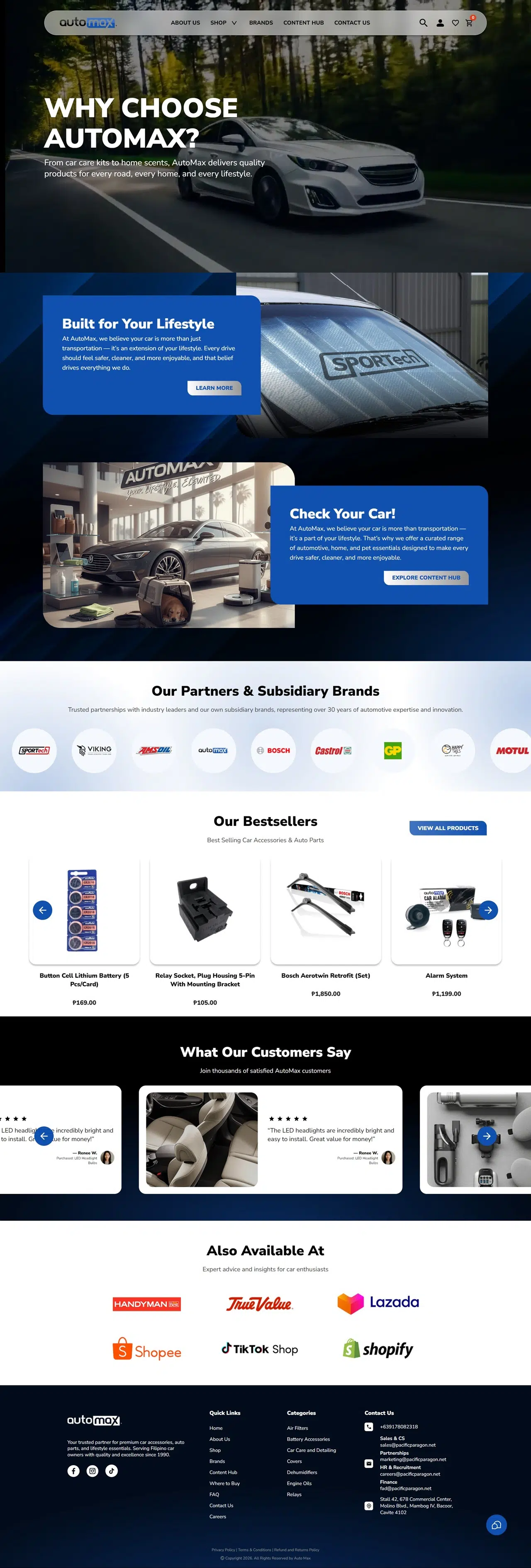 automax-homepage Automax